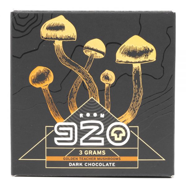 Room 920 – Mushroom Chocolate Bar - Dark Chocolate - 3 Grams | Magic Mushrooms Vancouver Canada