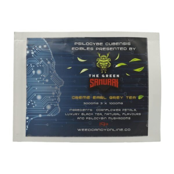 The Green Samurai - Creme Earl Grey Tea - 3000mg | Magic Mushrooms Vancouver Canada