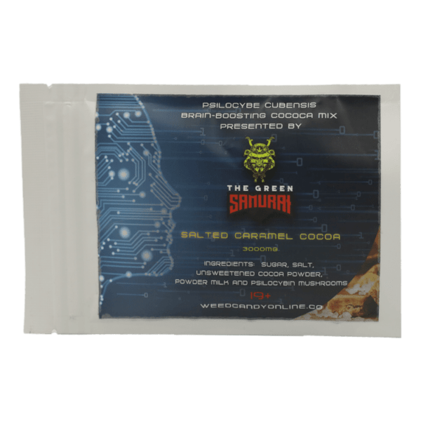 The Green Samurai - Salted Caramel Cocoa - 1g or 3g | Magic Mushrooms Vancouver Canada