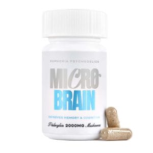 Euphoria Psychedelics – Micro Brain Capsules - (100mg X 20 Capsules) | Magic Mushrooms Vancouver Canada