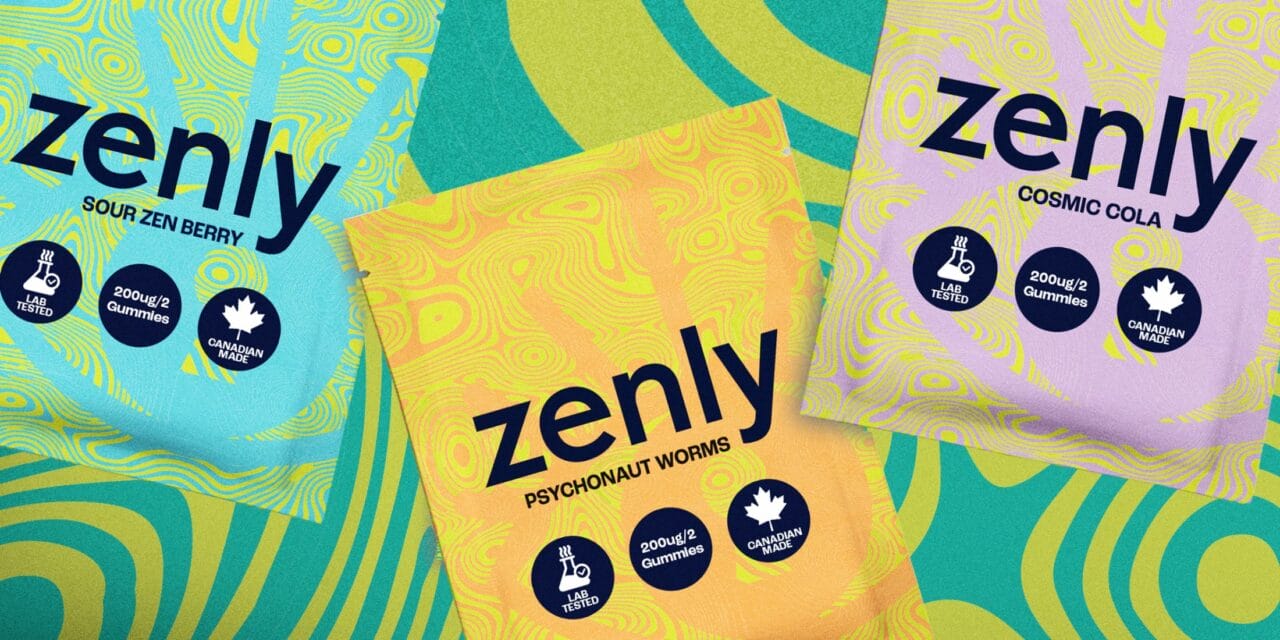 Zenly - LSD Gel Tabs - 600ug (100ug per tab) | Magic Mushrooms Vancouver Canada